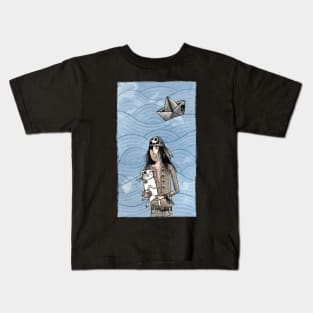 Piratenbraut - Pirate Bride Kids T-Shirt